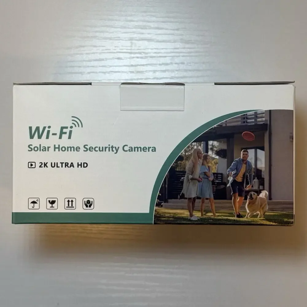 HAOSTEOER DF320 Wi-Fi Solar 2K IP Security Camera Full Color Night Vision 2-Way